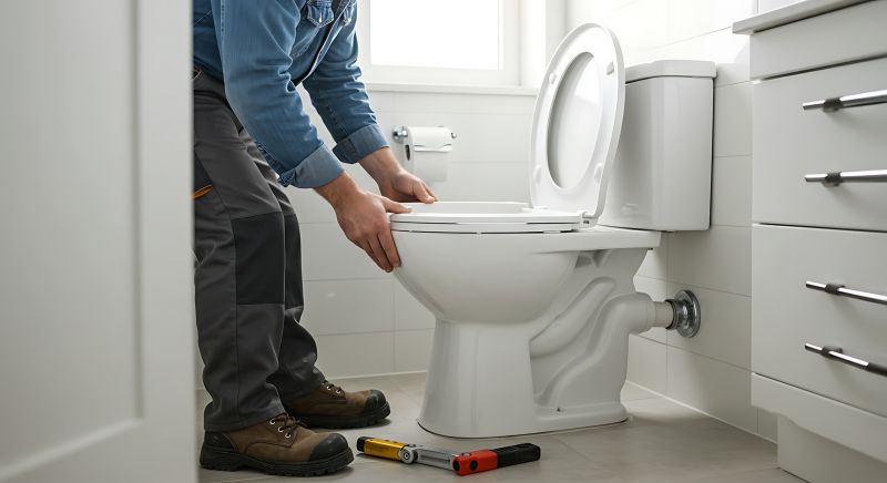 Toilet Bowl Installation