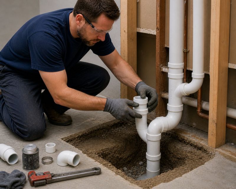 Kitchen Drain Installation in Charlotte, NC