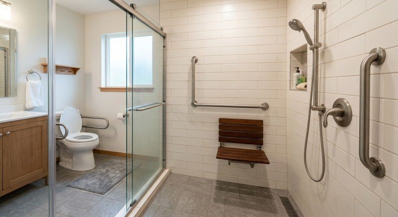 Mobility Shower Installation in Framingham, MA